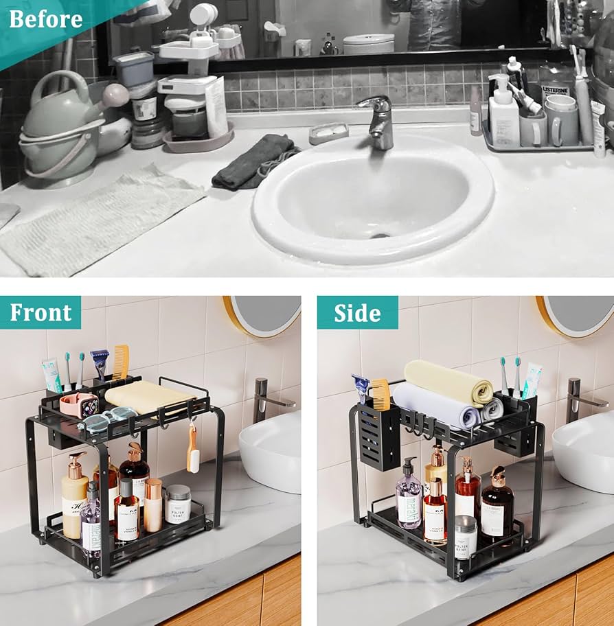 小物 BATHROOM COUNTERTOP ORGANIZER human made Amazon.com: USHARP Bathroom Counter Organizer, Large 2 Tier
